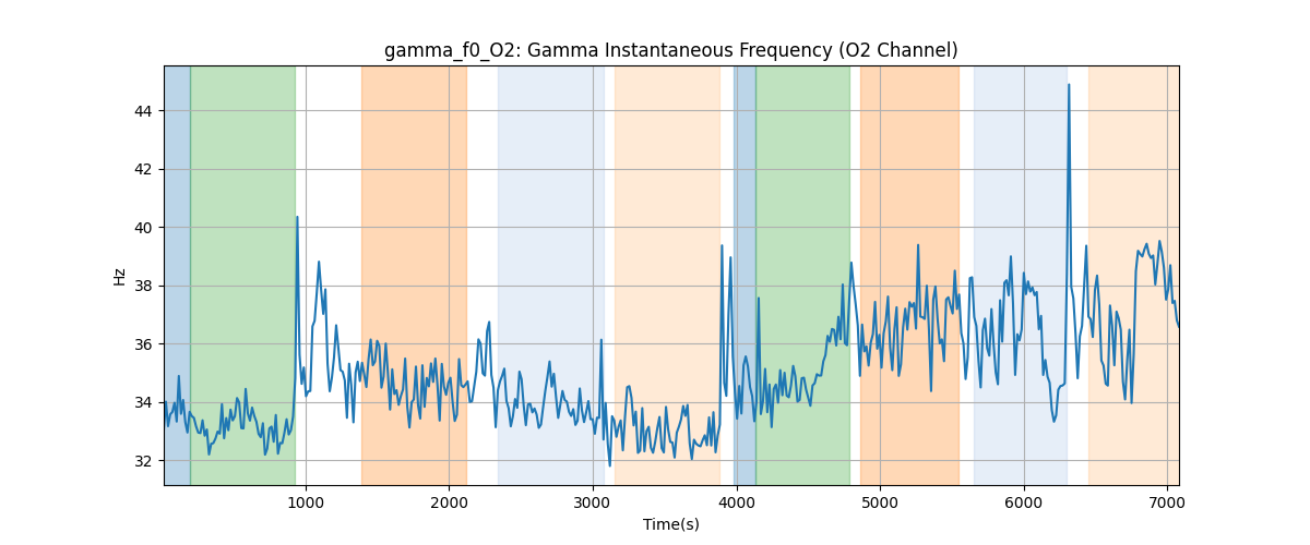 gamma_f0_O2: Gamma Instantaneous Frequency (O2 Channel)