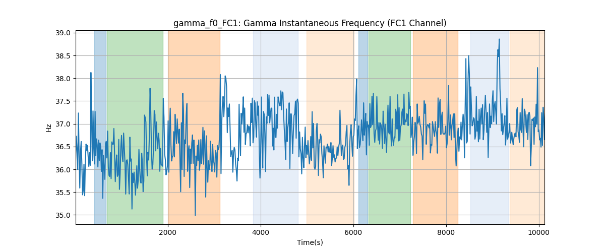 gamma_f0_FC1: Gamma Instantaneous Frequency (FC1 Channel)