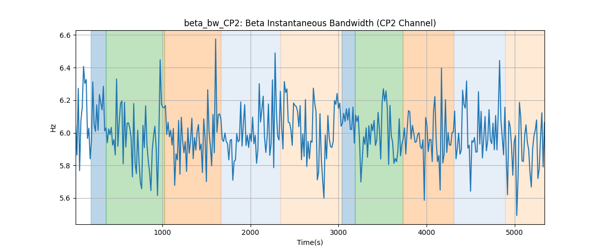 beta_bw_CP2: Beta Instantaneous Bandwidth (CP2 Channel)