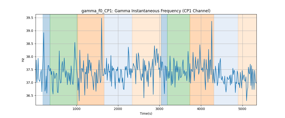 gamma_f0_CP1: Gamma Instantaneous Frequency (CP1 Channel)