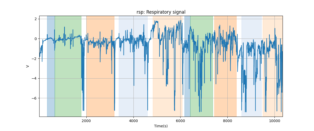 rsp: Respiratory signal