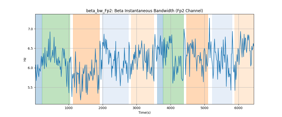 beta_bw_Fp2: Beta Instantaneous Bandwidth (Fp2 Channel)