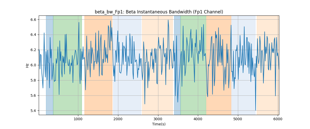 beta_bw_Fp1: Beta Instantaneous Bandwidth (Fp1 Channel)