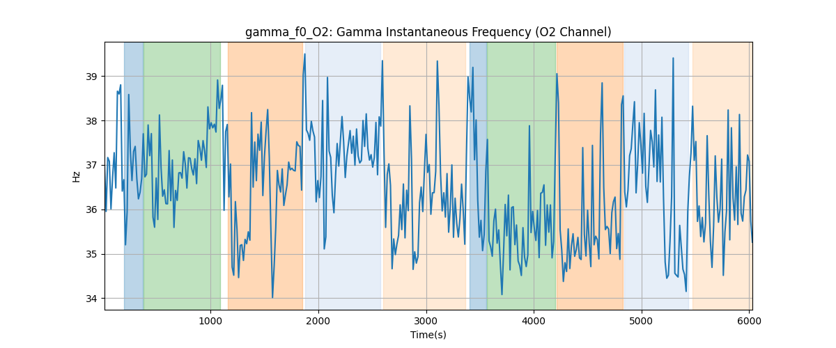 gamma_f0_O2: Gamma Instantaneous Frequency (O2 Channel)