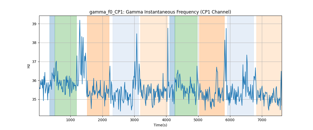 gamma_f0_CP1: Gamma Instantaneous Frequency (CP1 Channel)