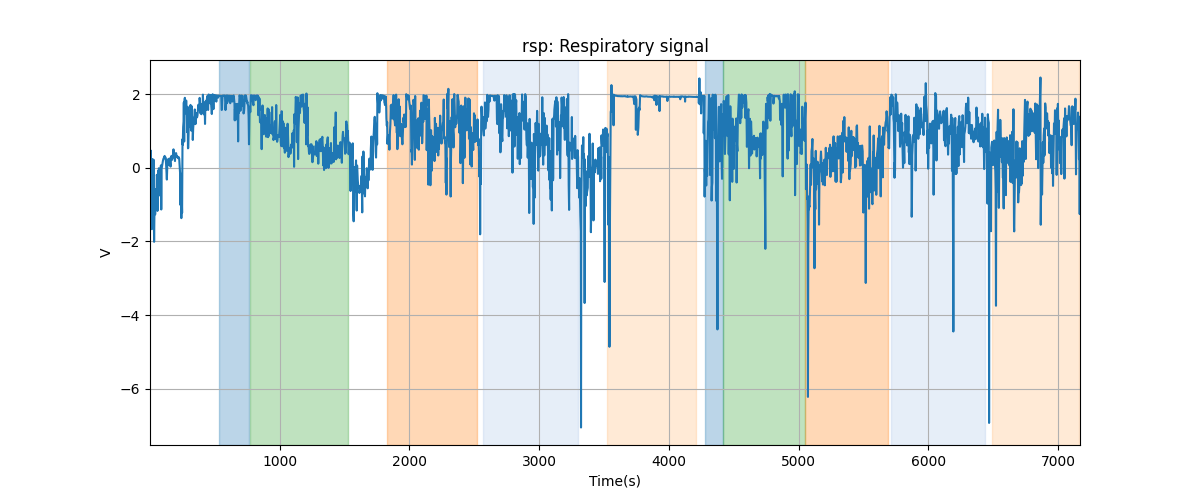 rsp: Respiratory signal